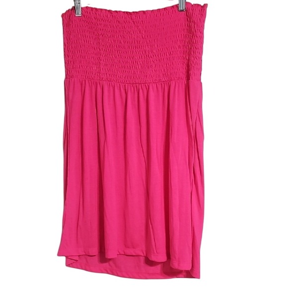 Pink Dress Pool Cover Up No Boundaries Size XL EUC - Picture 1 of 4